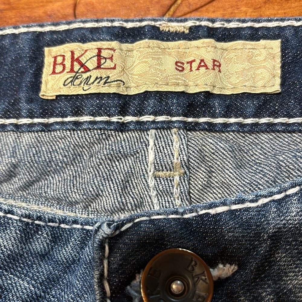 Bke Denim Crop Pants - image 7